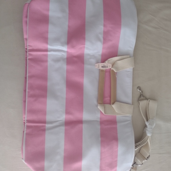 Extra Large Striped Victoria's Secret Tote - Picture 3 of 8